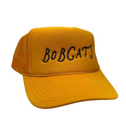 Gold Bobcats Trucker Hat