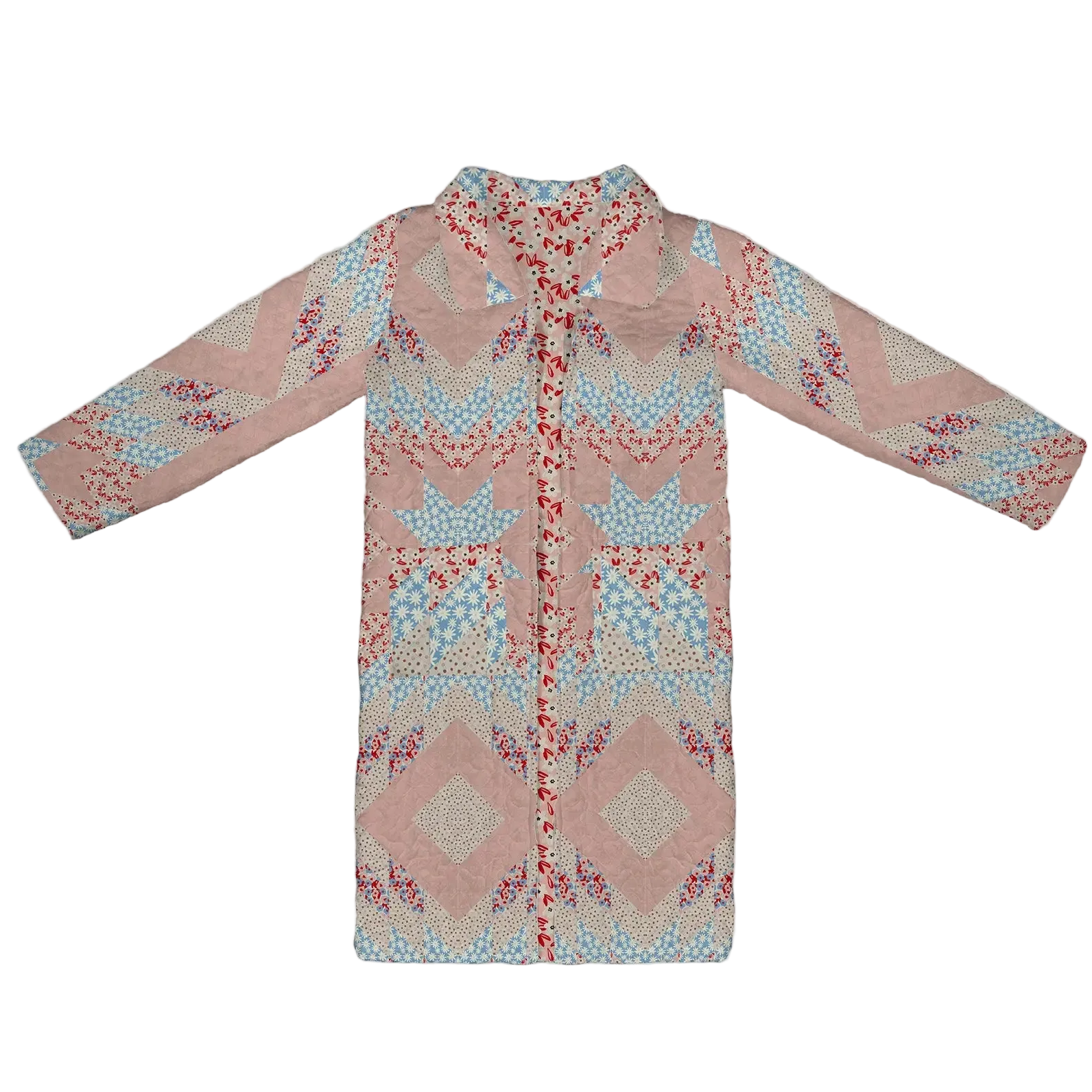 Adeline Patchwork Rose Duster
