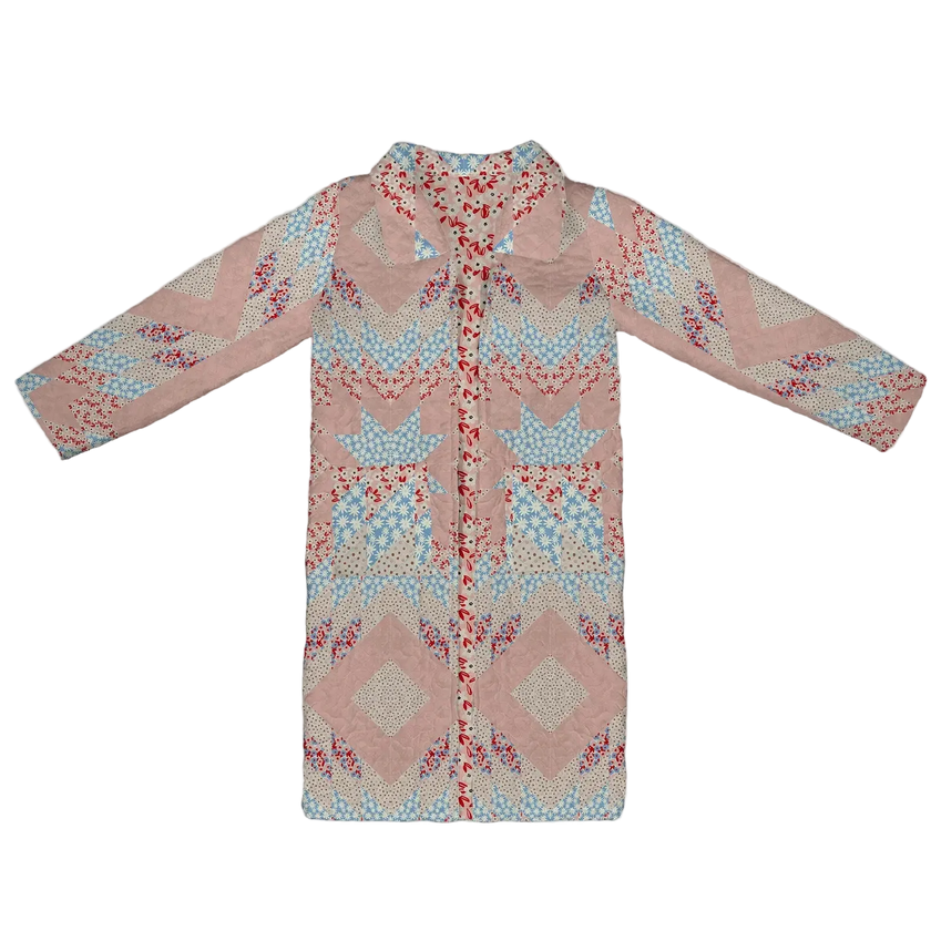 Adeline Patchwork Rose Duster