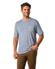 Dale Cotton Blend T-Shirt Navy