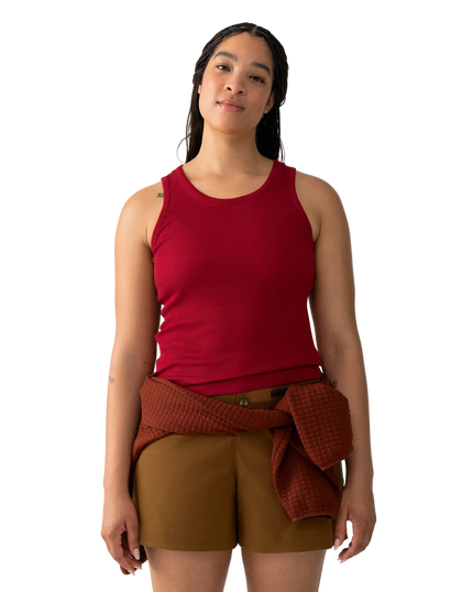 Ribbed Merino Tank Top