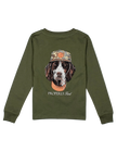 Man's Best Friend LS Olive Tee