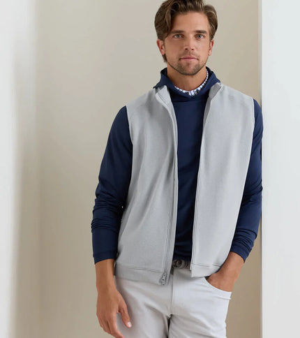 Cradle Piqué Performance Full-Zip Vest