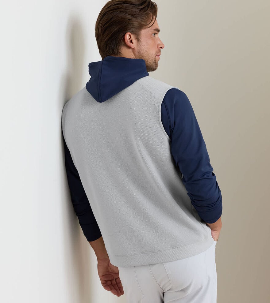 Cradle Piqué Performance Full-Zip Vest