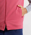 Cradle Piqué Performance Full-Zip Vest