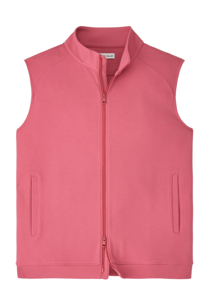 Cradle Piqué Performance Full-Zip Vest