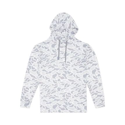 White Camo Performance Hoodie