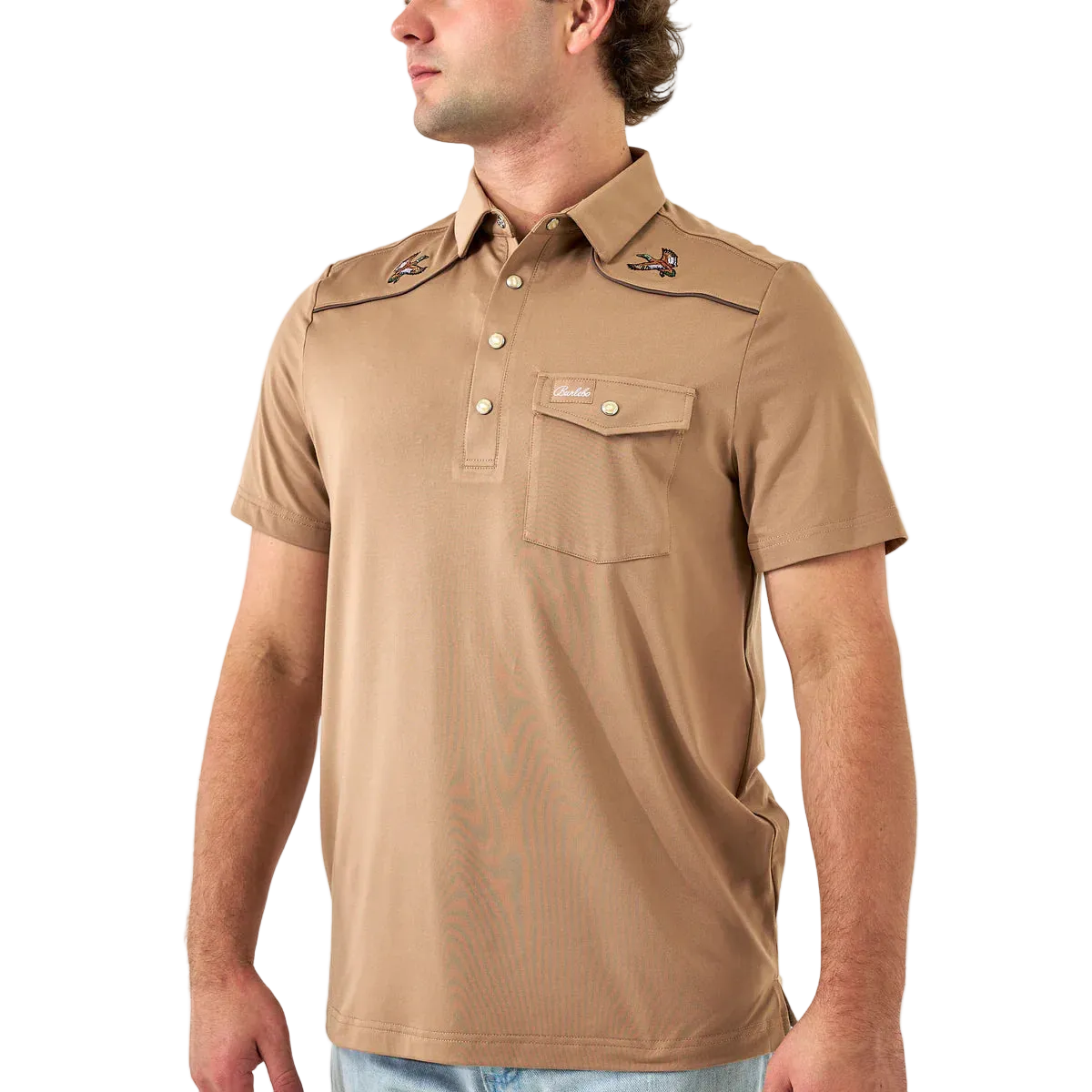 Pearl Snap Performance Polo