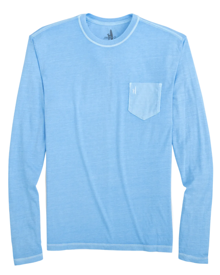Brennan Jr. Long Sleeve Pocket T-Shirt Malibu