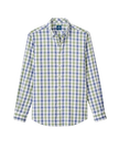Slub Cotton Button Down Shirt - Candler Exploded Check