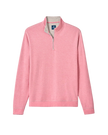 Hanks Lightweight Textured 1/4 Zip Pullover Berry