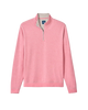 Hanks Lightweight Textured 1/4 Zip Pullover Berry