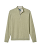 Hanks Lightweight Textured 1/4 Zip Pullover Pesto