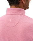 Hanks Lightweight Textured 1/4 Zip Pullover Berry