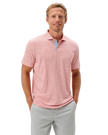 Thatcher Stripe Cotton Blend Polo