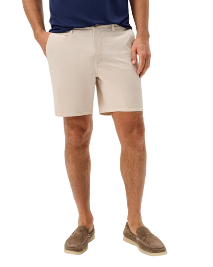 Nassau Cotton Blend Shorts Stone