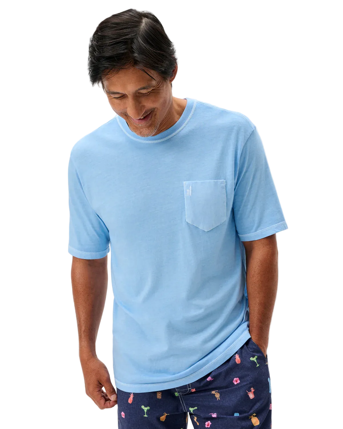 Dale Cotton Blend T-Shirt Malibu