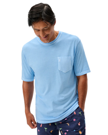 Dale Cotton Blend T-Shirt Malibu