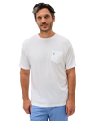 Dale Cotton Blend T-Shirt White