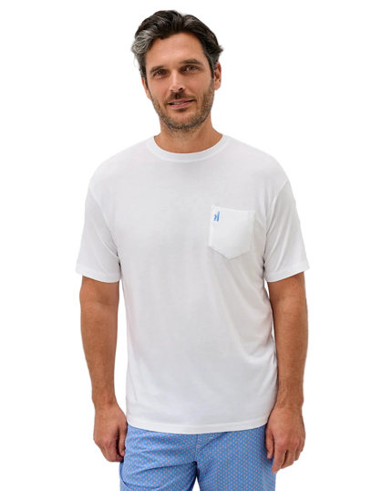Dale Cotton Blend T-Shirt White