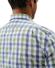 Slub Cotton Button Down Shirt - Candler Exploded Check