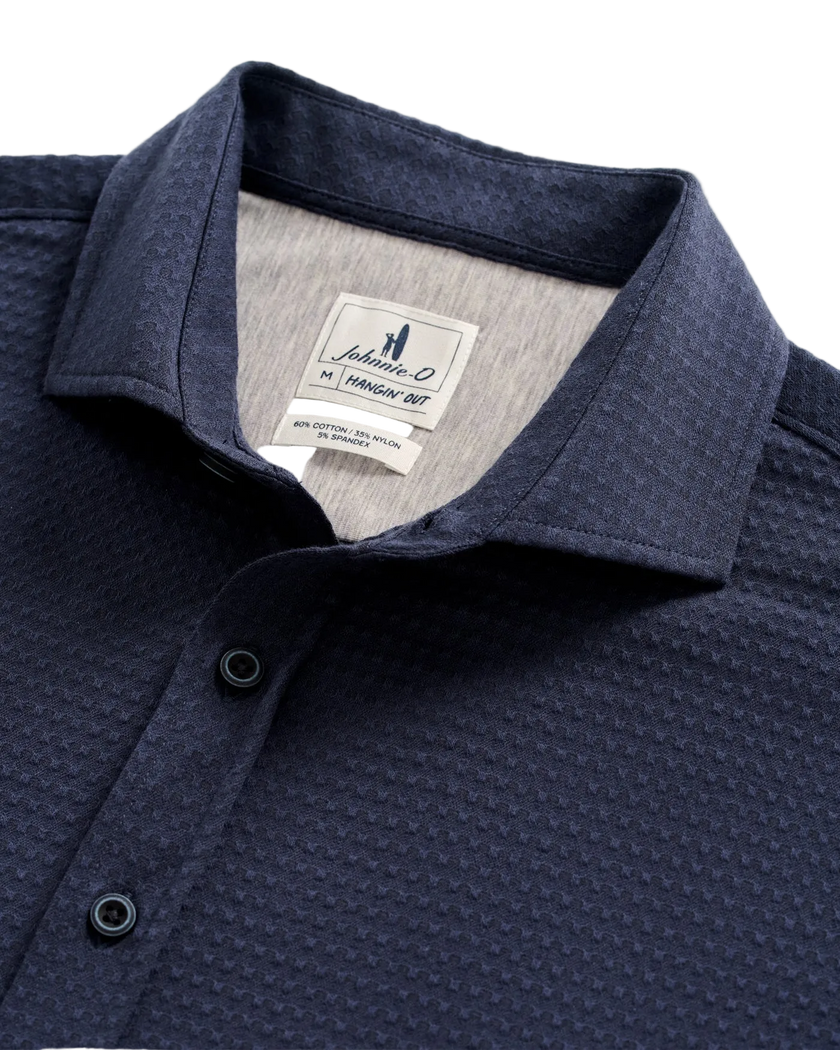 Surfsucker Knit Button Down Shirt