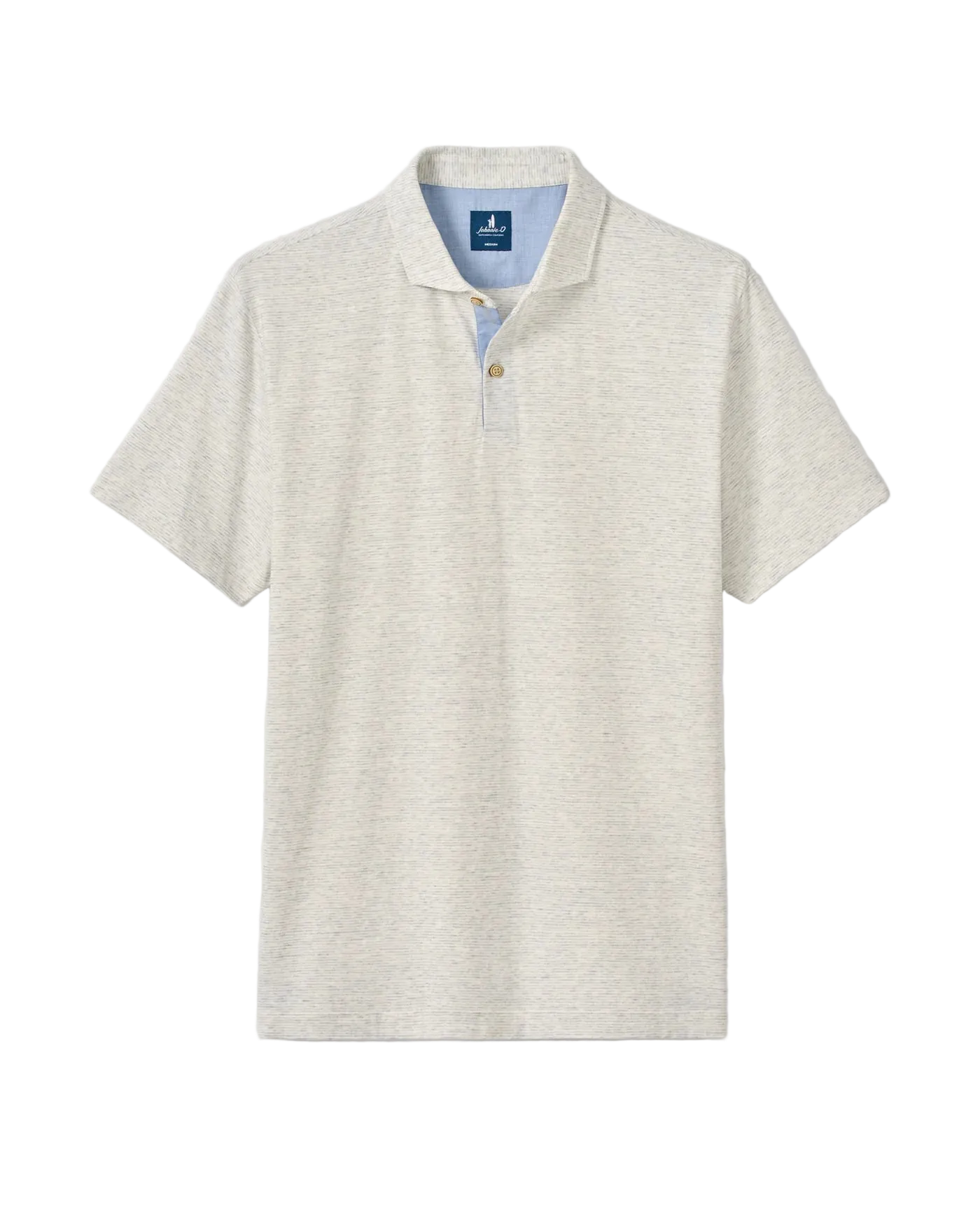 Thatcher Stripe Cotton Blend Polo
