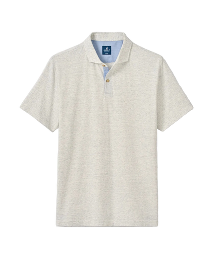 Thatcher Stripe Cotton Blend Polo