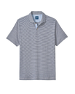 Thatcher Stripe Cotton Blend Polo