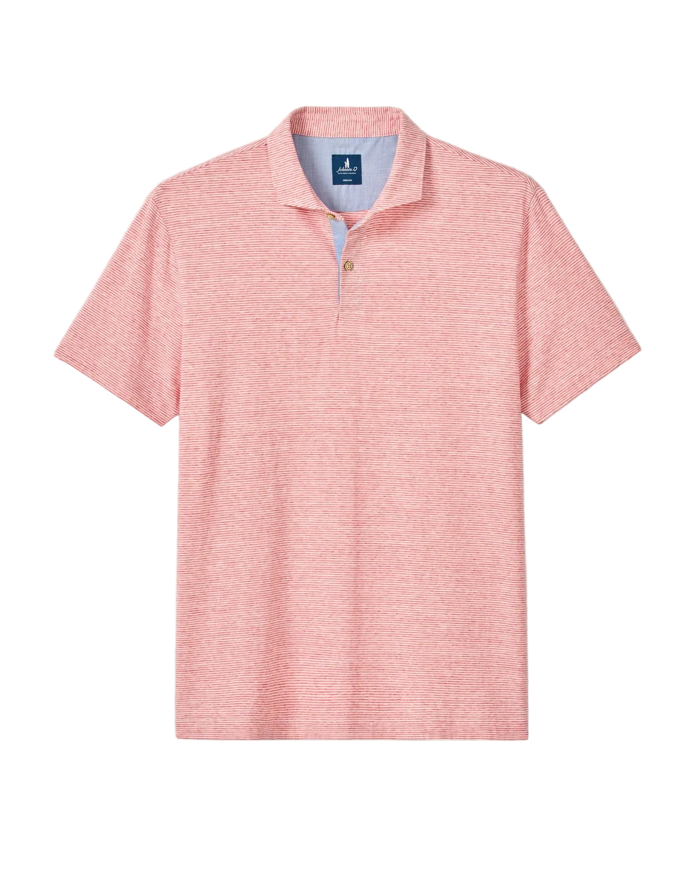 Thatcher Stripe Cotton Blend Polo