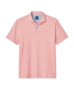 Thatcher Stripe Cotton Blend Polo