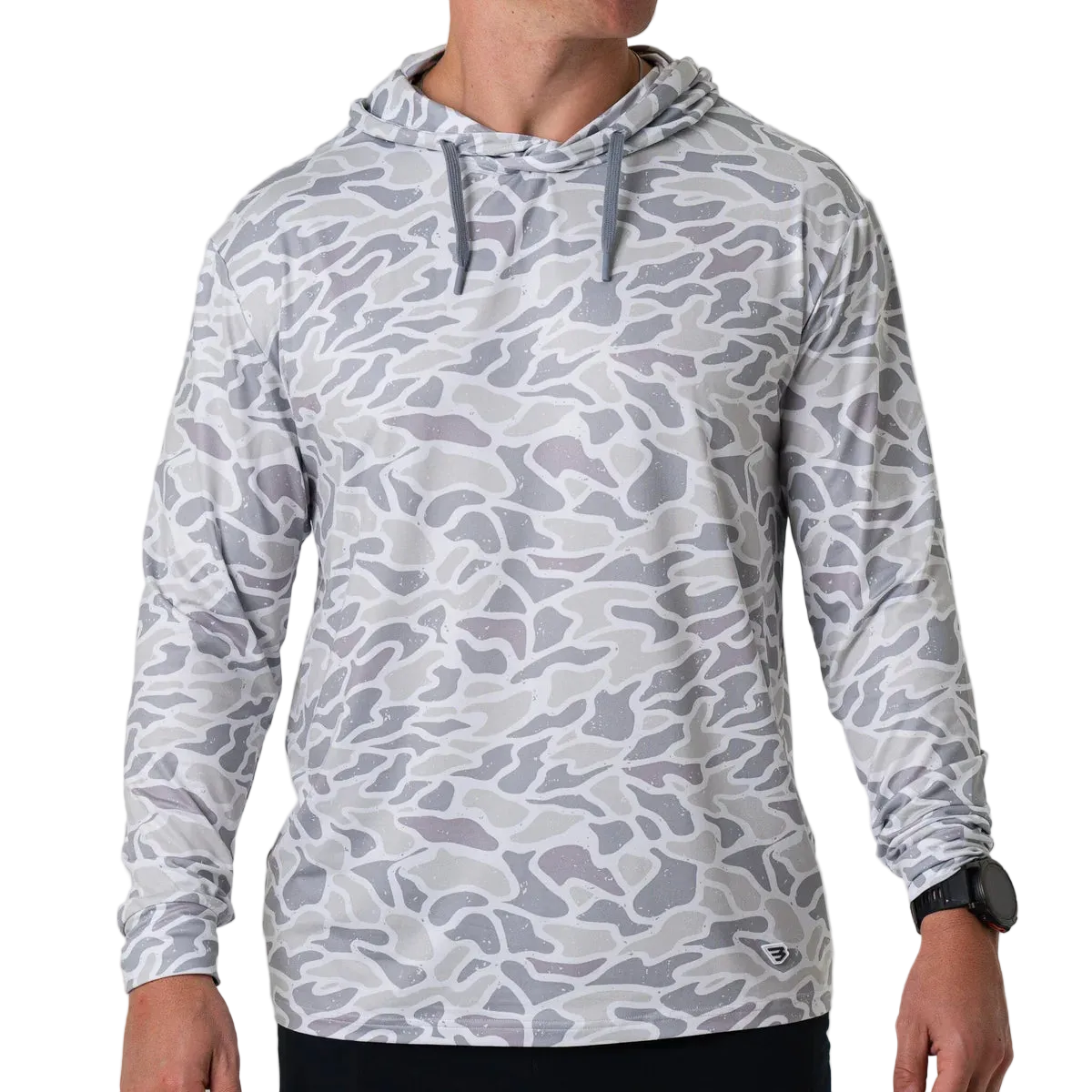 White Camo Performance Hoodie