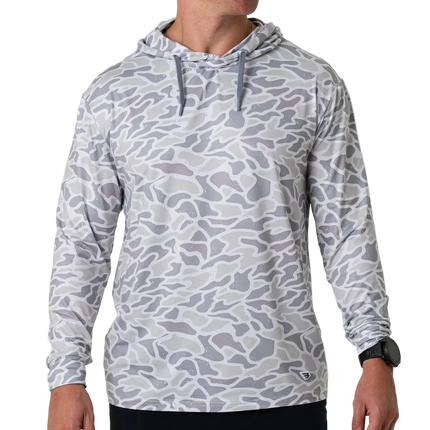 White Camo Performance Hoodie