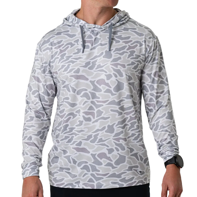 White Camo Performance Hoodie