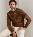 Saddle Fairisle Crewneck Sweater
