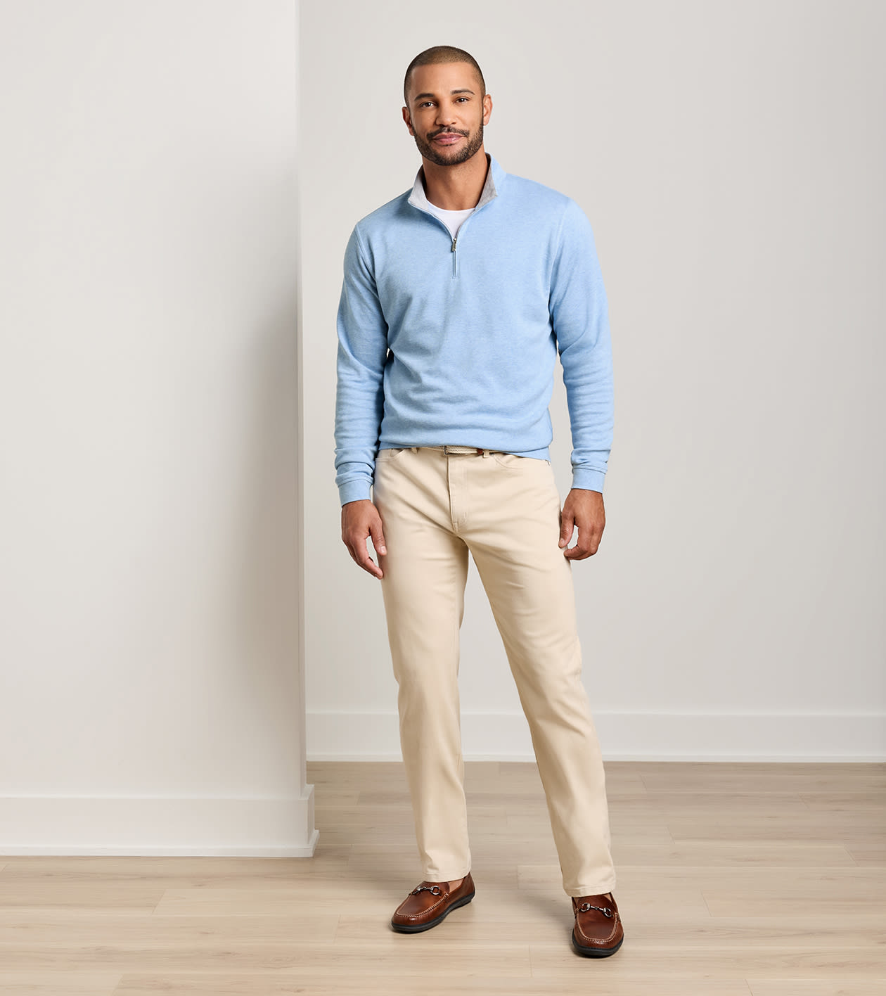 Signature Sateen Five-Pocket Pant