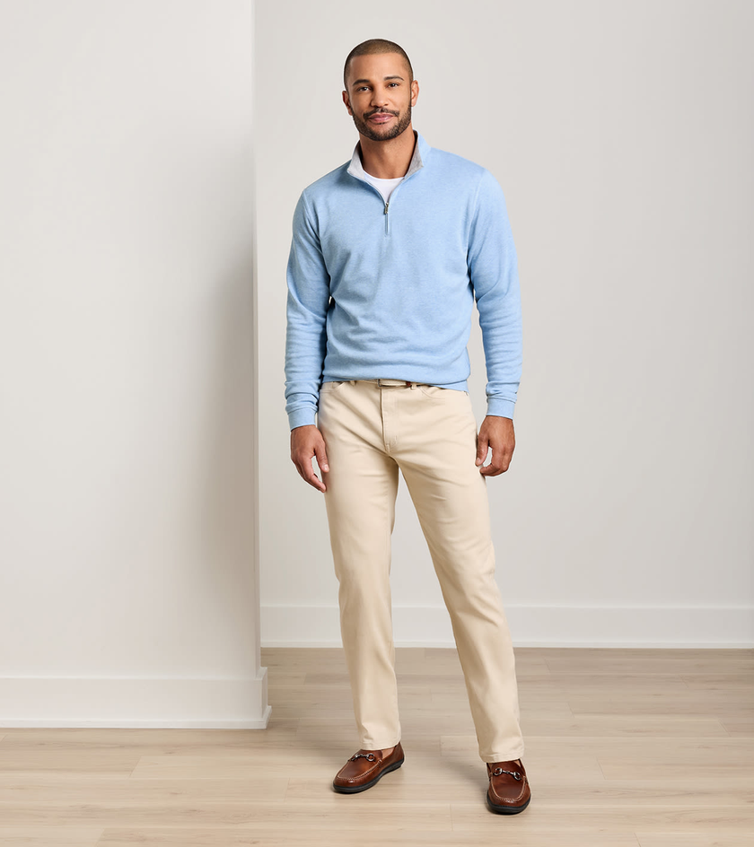 Signature Sateen Five-Pocket Pant