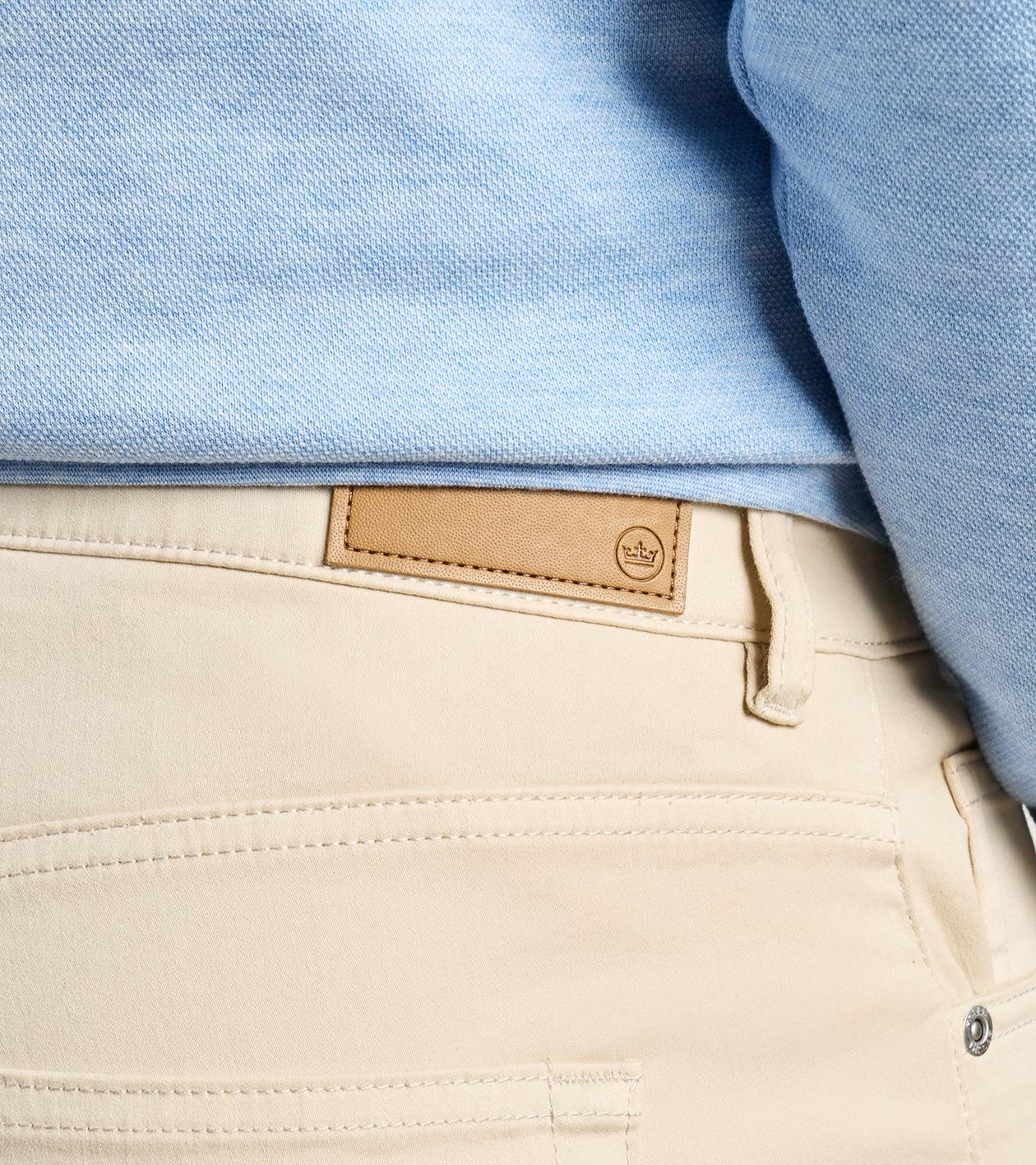 Signature Sateen Five-Pocket Pant