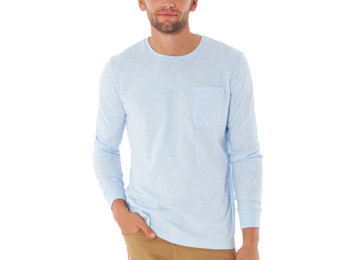 Cotton Slub Long Sleeve T-Shirt