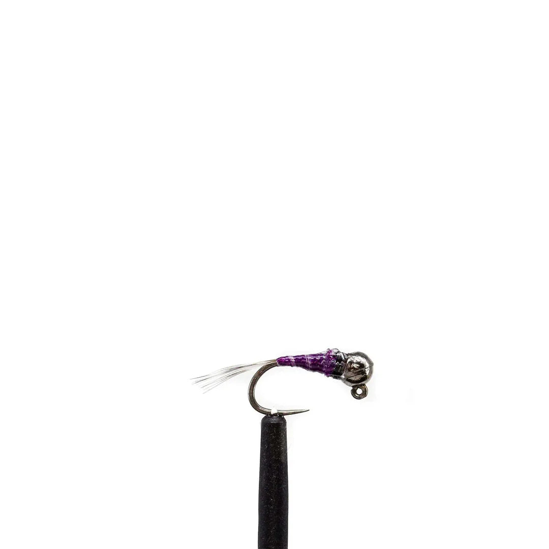 Tungsten Bead Purple Perdigon Jug