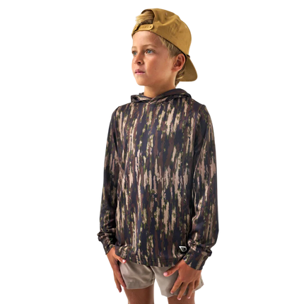 Camo Youth Performance Hoodie