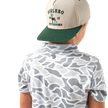 Youth White Camo Performance Polo