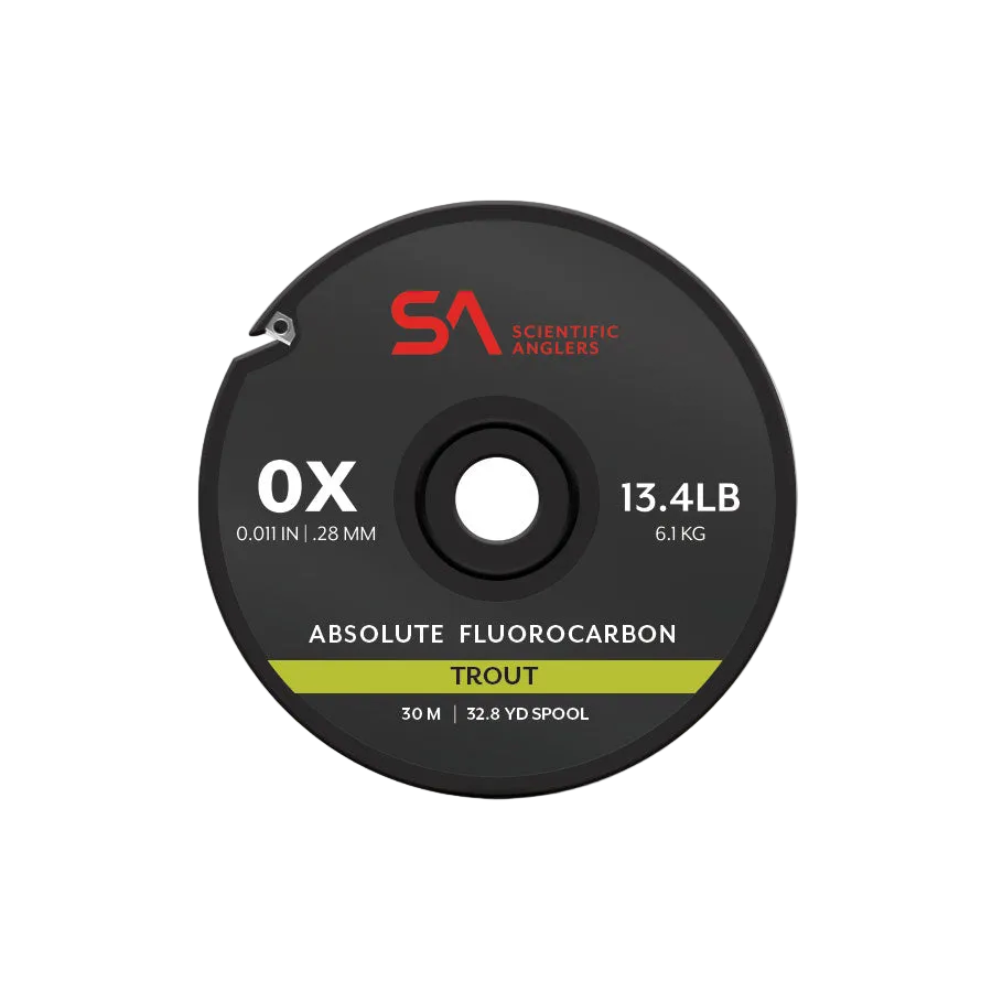 Absolute Fluorocarbon Trout Tippet 30m