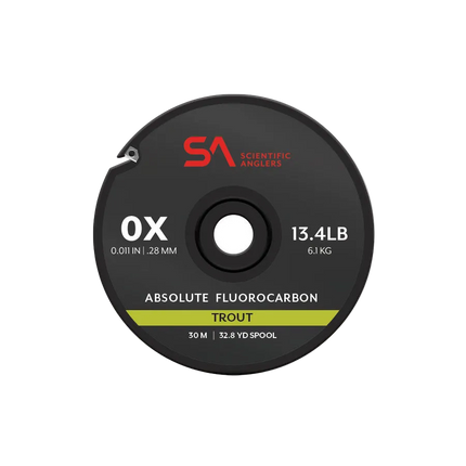 Absolute Fluorocarbon Trout Tippet 30m