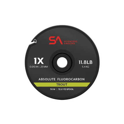 Absolute Fluorocarbon Trout Tippet 30m