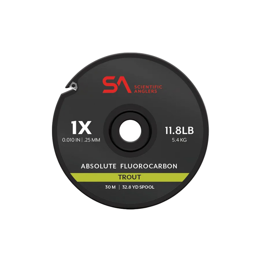 Absolute Fluorocarbon Trout Tippet 30m