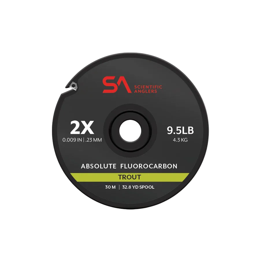 Absolute Fluorocarbon Trout Tippet 30m