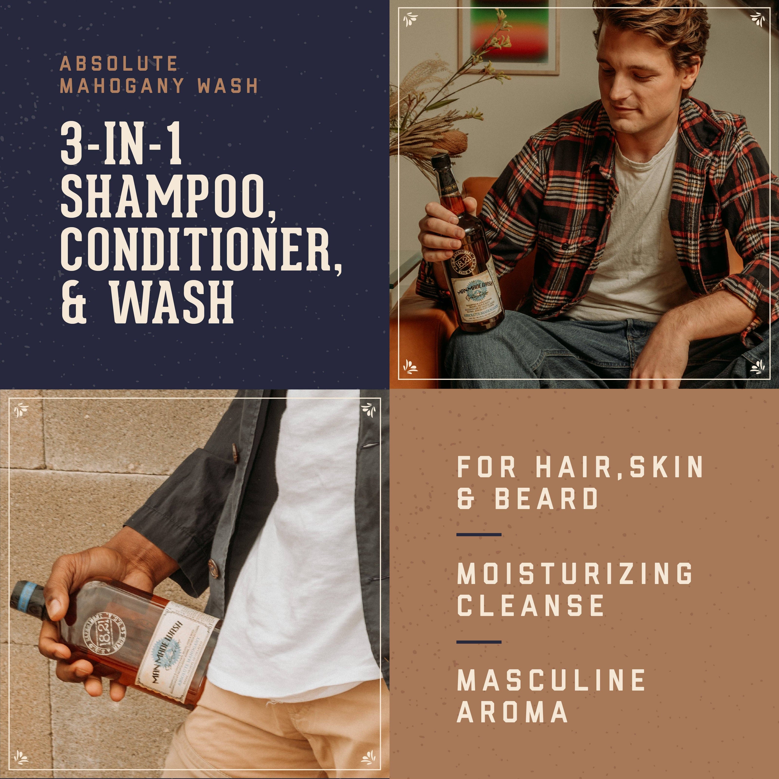 Absolute Mahogany Travel Size Man Made Wash