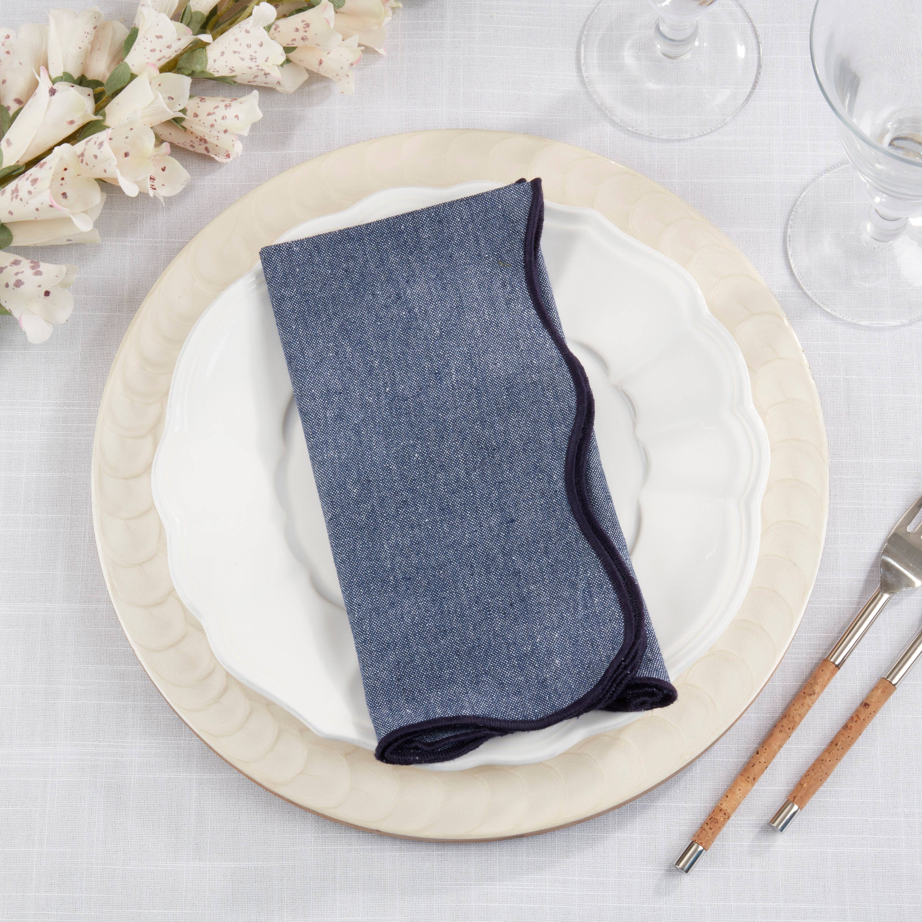 Eco Chic Scallop Napkin