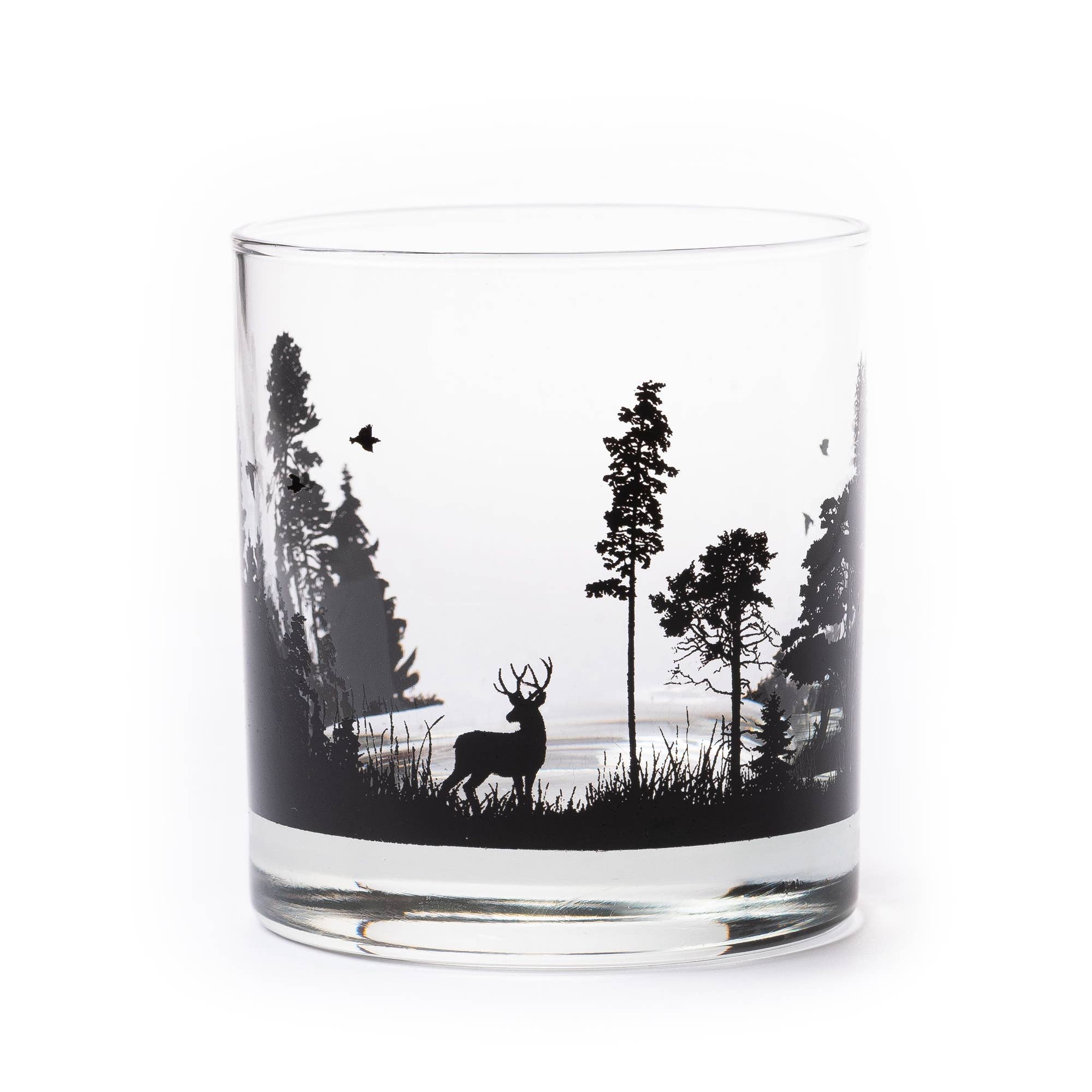Forest Animals Whiskey Glasses